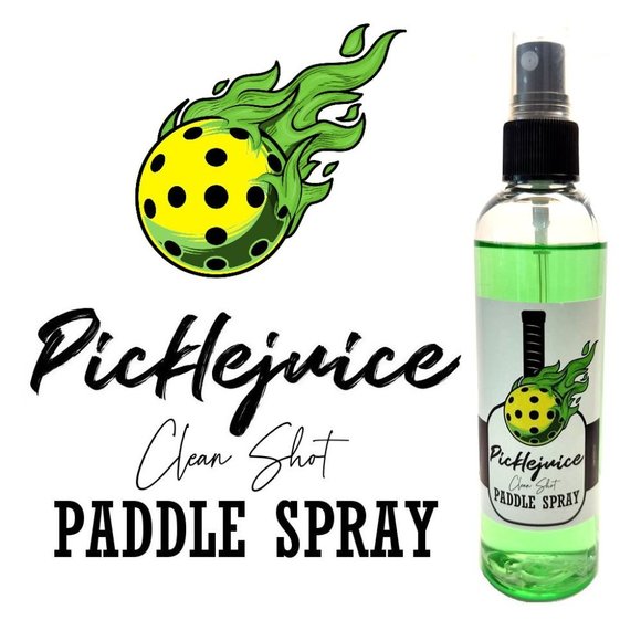 2 Bottles Picklejuice Clean Shot Paddle Spray Cleaner - Picture 1 of 4